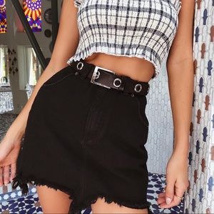 Tiger Mist Nikita Black Skirt S